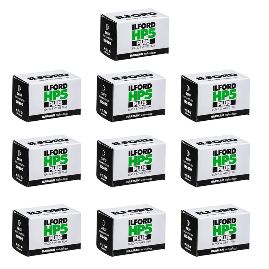 Amazon.com : HP5 Ilford Plus Black and White Film, ISO 400, 35mm